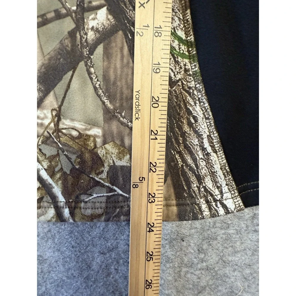 All Game Outfitters Women's Camo 1/4 Zip Size Medium Hunting Camouflage - Picture 3 of 10